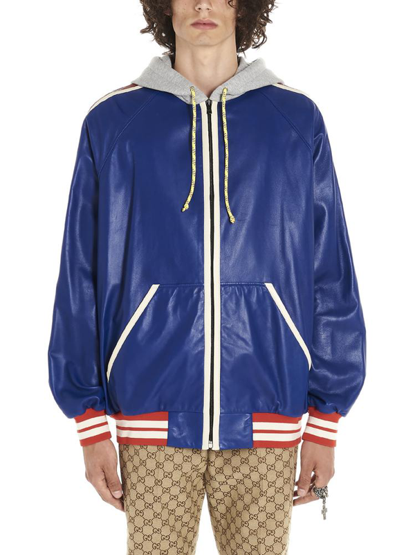 gucci blue windbreaker
