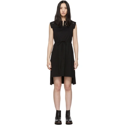 See By Chloé See By Chloe Black Embellished T-shirt Dress In 001 Black