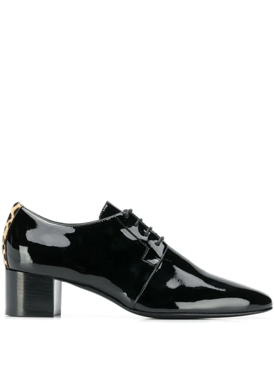Giuseppe Zanotti Varnished Finish Shoes In Black