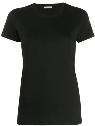 Moncler Short-sleeved T-shirt In Black
