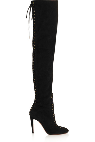 aquazzura thigh high boots