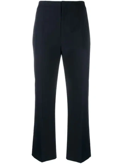 Joseph Cropped Trousers In Blue