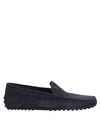 Tod's Loafers In Dark Blue