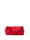 Bao Bao Issey Miyake Lucent Gloss Rectangular Pouch In Red