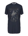 Dsquared2 T-shirts In Dark Blue