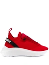 Dsquared2 Lace Up Sneakers In Red White