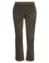 True Royal Casual Pants In Military Green