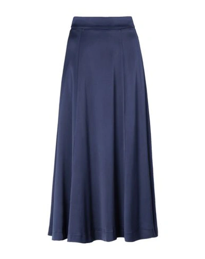 Ivy & Oak 3/4 Length Skirts In Dark Blue