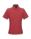 Brunello Cucinelli Polo Shirts In Brick Red