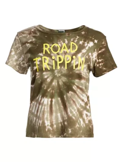 Mother Itty Bitty Goodie Goodie Tie Dye Tee In Road Trip