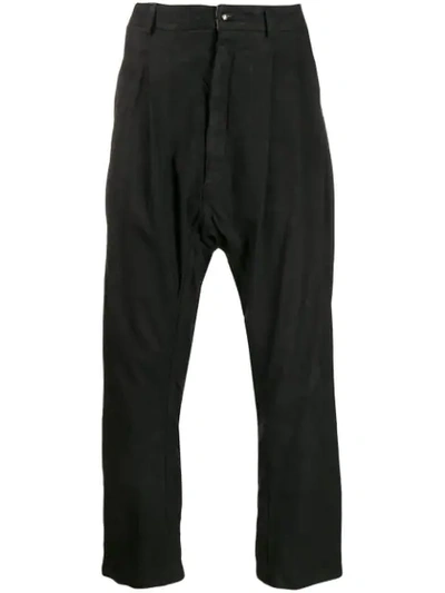Isaac Sellam Experience Slouch Trousers In Black