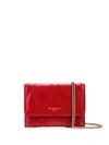 Givenchy Stitching Detail Purse In Red