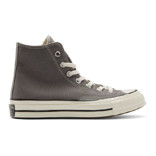 Converse Grey Chuck 70 High Sneakers In Mason | ModeSens