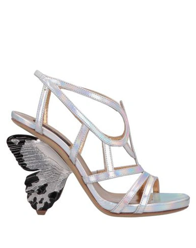 Alberto Guardiani Sandals In Silver