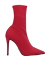 Naked Wolfe Ankle Boot In Red