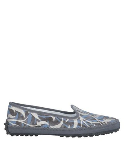 Tod's Loafers In Grey