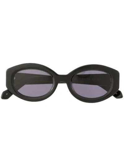 Karen Walker Alternative Fit Bishop Sunglasses In Black
