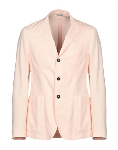 Manuel Ritz Suit Jackets In Light Pink