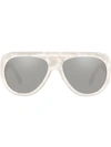 Alain Mikli Marmion Sunglasses In White