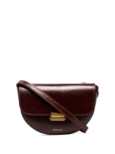 Wandler Small Anna Belt Bag In Brown