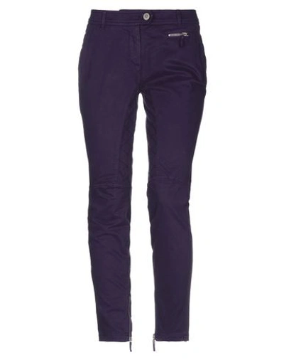 Scervino Street Casual Pants In Purple