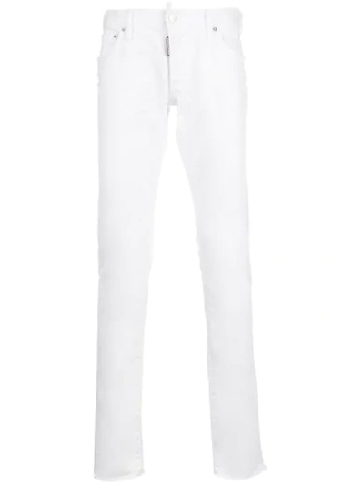 Dsquared2 White Slim Jeans