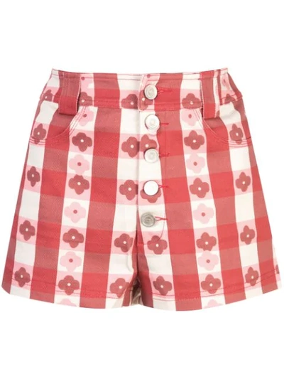 Lhd The Pearl Beach Shorts In Red