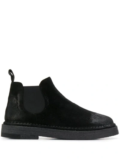 Marsèll Low Rise Ankle Boots In Black