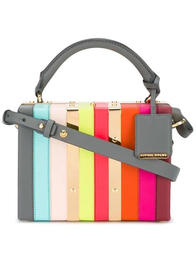 Sophie Hulme Mini Albany Suitcase Shoulder Bag In Multicolour