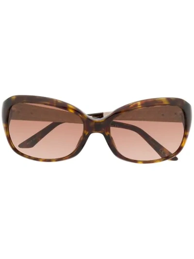 Dior Coquette Tortoiseshell Sunglasses In Brown