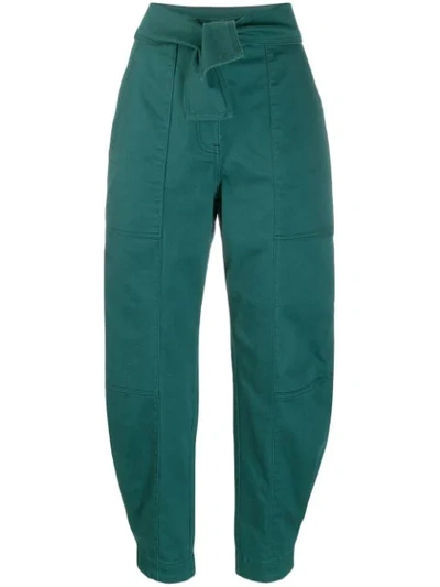 Ulla Johnson Storm Trousers In Teal Tea
