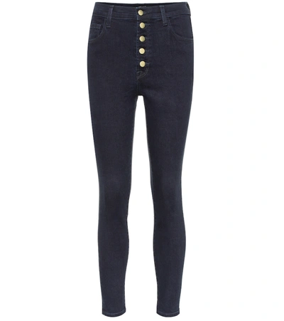 J Brand Lillie High-rise Skinny Stretch-denim Jeans In Penrose