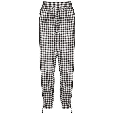Adam Selman Sport Opening Ceremony Unisex Track Pant In Black And White