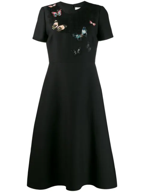 valentino black dress