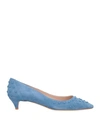 Tod's Pumps In Slate Blue