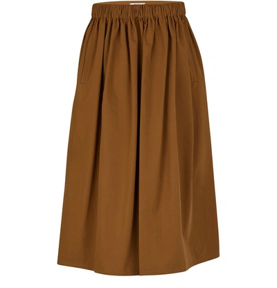 Atlantique Ascoli Ici-ailleurs Skirt In Sienna Brown