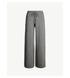 Johnstons Relaxed-fit Cashmere Culottes In Granite