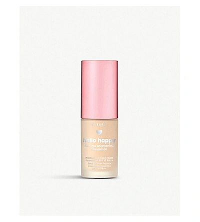 Benefit Hello Happy Flawless Liquid Foundation Mini 10ml In 3