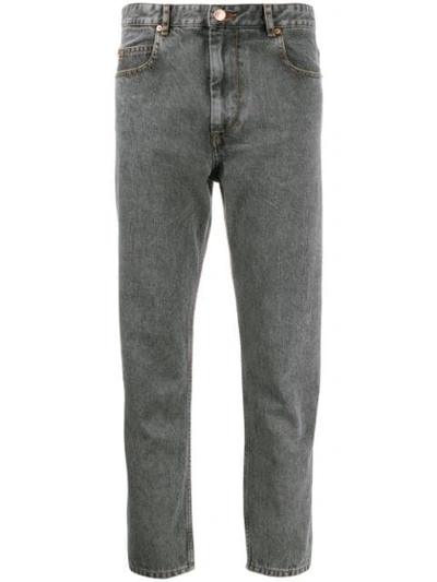 Isabel Marant Étoile Straight-leg Jeans In Grey