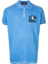 Dsquared2 Logo Polo Shirt In Blue