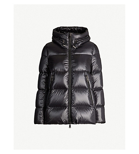 moncler seritte hooded padded shell jacket