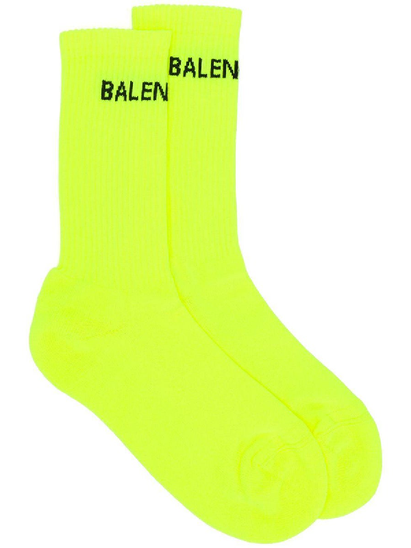balenciaga sock shoes mens yellow