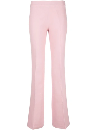 Giambattista Valli Flared Style Trousers In Pink