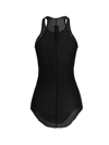 Rick Owens Black Basic Ribbed Tank Top