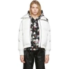 Moncler Inde Nylon Technique Down Jacket In White