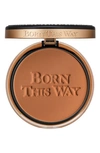 Too Faced Born This Way Undetectable Medium-to-full Coverage Powder Foundation In Spiced Rum - Very Deep W/ Rosy Undertones