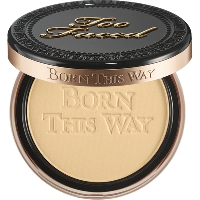 Too Faced Born This Way Pressed Powder Foundation Vanilla 0.35 oz/ 10 G