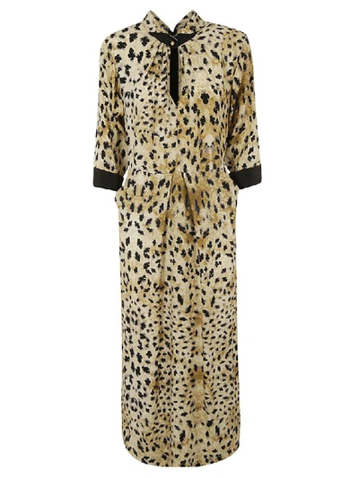 PRADA LEOPARD PRINT DRESS 10993797