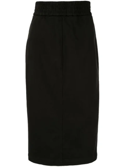 N°21 Midi Pencil Skirt In Black