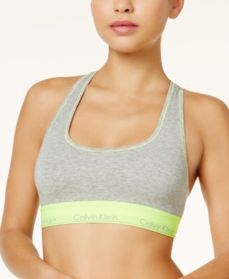 calvin klein modern cotton bralette f3785